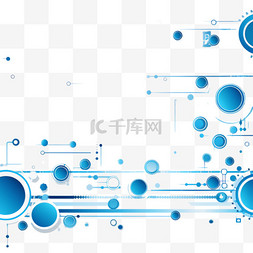科技蓝线图片_蓝色科技概念背景设计