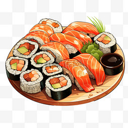 美食食物寿司图片_美酒美味美食食物寿司菜品小吃