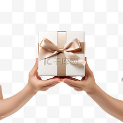 礼物盒手图片_拿着礼物盒的白皮肤手