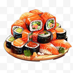 佳肴美味美食食物寿司菜品小吃