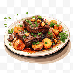 图烤肉图片_享用美食菜品图烤肉小吃大餐美食