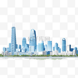 未来城市图片_广东天际线。广东省最突出的建筑