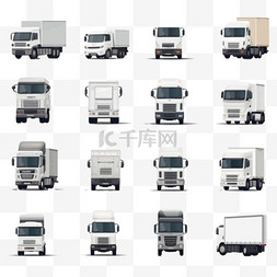 公司企业标志图片_平板卡车标志模板集合