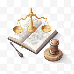 审判之眼画法图片_法律由木槌、法典书、《圣经》和