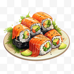 寿司食物图片_美酒寿司美食食物烧烤菜品小吃