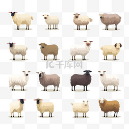 羊场图片_绵羊图标
