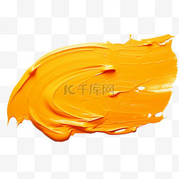 橙黄图片_笔触橙黄笔墨墨点颜色色彩颜料