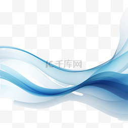 蓝色水花图片_蓝色时尚抽象波浪背景
