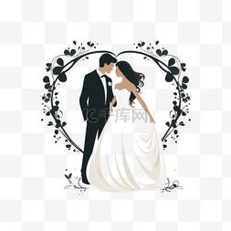 花园玫瑰花图片_带有婚礼仪式的标志，用于品牌和