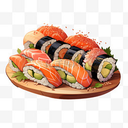 寿司艺术图片_味觉美食美味寿司烧烤菜品小吃
