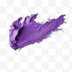 点颜色图片_笔触紫色笔墨墨点颜色色彩颜料