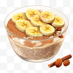 香蕉几何图片_香蕉早餐奶昔免扣元素装饰素材