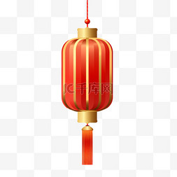 中式复古长灯笼春节新年节日装饰