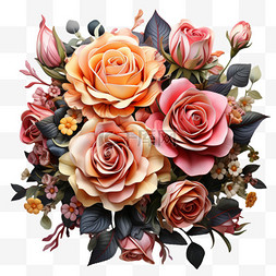 婚礼欧式花束图片_感恩父母呵护感恩节花束花团送花