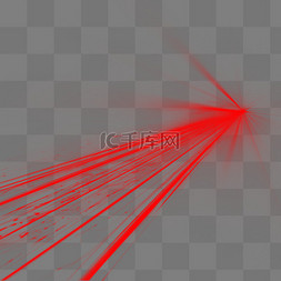 激光vs球图片_光线线条红色镭射红色线激光线条