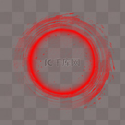 红色线条圆图片_红色射线红色圆环光线圆