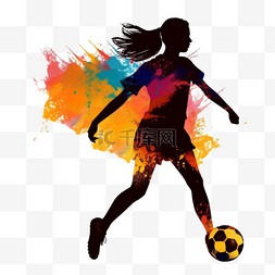 女孩踢足球图片_踢球足球女足冠军(21)