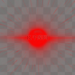 圆射线图片_超能线条圆红色镭射红色线激光线