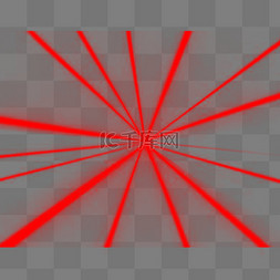 超能线条红色镭射红色线激光线条