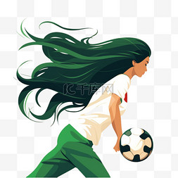 踢球女足女孩足球梦想(48)