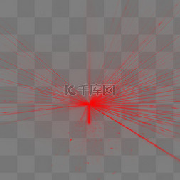 光线数字图片_光线红红色射线光线光环镭射