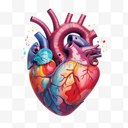 心形爱心电图保护心脏世界心脏病