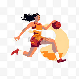 女孩打篮球图片_女孩子女孩女篮运动员篮球