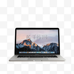 空间灰色图片_白色木桌上的MacBook Pro近空间灰色i