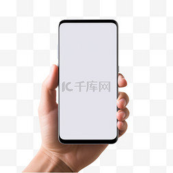 三星手机图片_手持白色三星Android智能手机的人