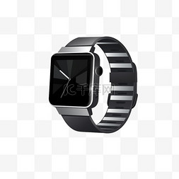 手表的图片_一张智能手表的黑白照片