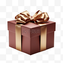 嗨皮元素图片_圣诞嗨皮快乐圣诞节礼盒模型立体