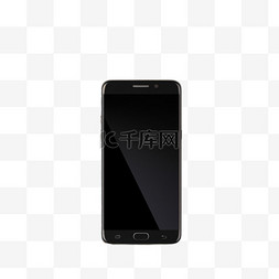 安卓手机图片_棕色木桌上的黑色三星安卓智能手