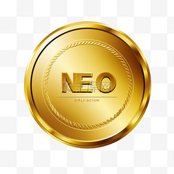 印有neo字样的金币