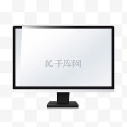 显示器显示图片_打开显示网站的黑色平板电脑显示