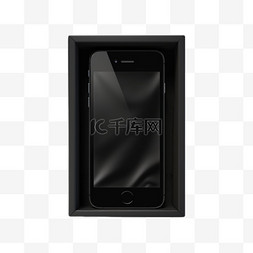 黑色纺织品上的黑色iPhone 5