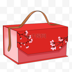 年货礼盒包装图片_新年年货节年货礼物礼盒包装