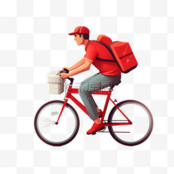 在路上路上图片_一名身穿红色衬衫的男子白天在路