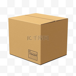纸箱打包图片_纸箱打包搬运元素立体免扣图案