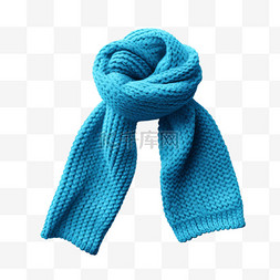 围巾毛线图片_围巾毛线冬季元素立体免扣图案