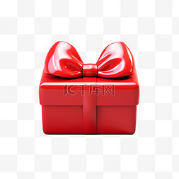 拜年新年新年礼物礼盒扁平元素