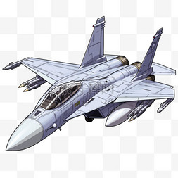 绘画飞机图片_飞机质感战斗机元素立体免扣图案