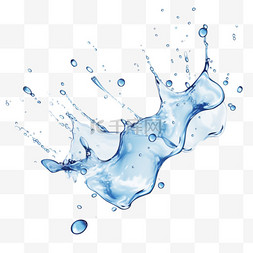 水滴里图片_落下的水滴和水坑里的涟漪