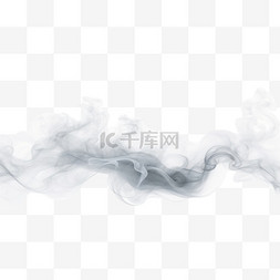 背景透明素材图片_雾气或烟雾隔离透明特效白色矢量