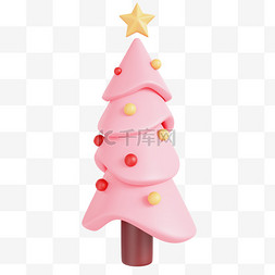 圣诞快乐3d图片_3D圣诞节圣诞树