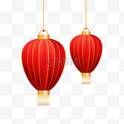 鎏金灯笼红色喜庆中式新年春节免