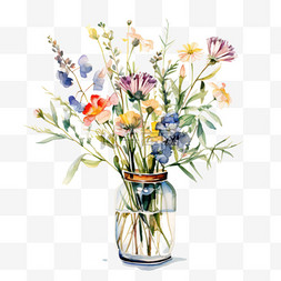 彩色花瓶图片_素材彩色花瓶元素立体免扣图案