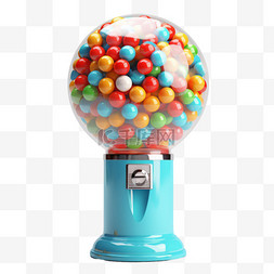 彩球立体图片_图形多样彩球罐元素立体免扣图案