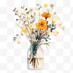 彩色花瓶图片_ai彩色花瓶元素立体免扣图案