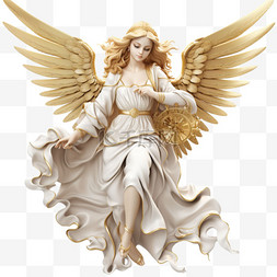 天使angel图片_绘画美学天使元素立体免抠图案