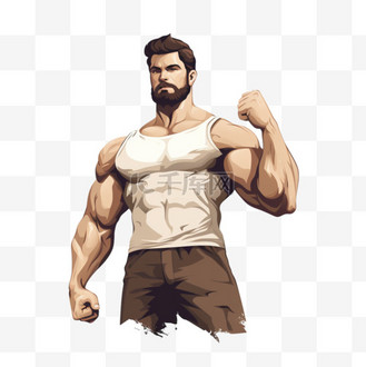 强壮的男人
